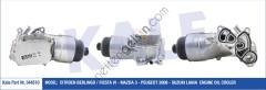 KALE 344510 YAG SOGUTUCU KOMPLE P107 P206 P307 C1 C2 C3 DV4 (1,4HDI) P307 P407 PARTNER II BERLINGO II DV6 (1,6HDI) EURO 4  PEUGEOT-CITROEN BİNEK YAĞ FİLTRE KÜTÜĞÜ
