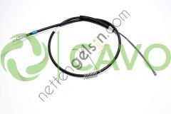 CAVO 4602 635 EL FREN TELI ARKA SOL TRANSIT V184 PIKAP 2,4TDCI 115PS / 125PS 00>06 (ARKADAN CEKER TEK TEKER) OLCU: 1608 / 1315  FORD BİNEK EL FREN HALATI