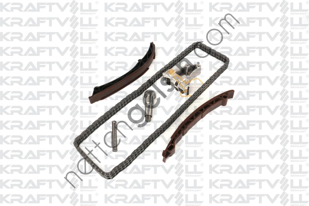 KRAFTVOLL 12100032 EKSANTRIK ZINCIR SETI (M111) W124 93>95 W202 94>00 W203 00>02 W210 95>00  MERCEDES BİNEK EKSANTRİK ZİNCİR GERGİSİ