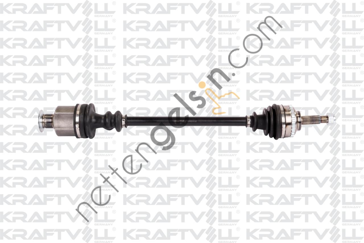 KRAFTVOLL 01010033 AKS ON SAG ABSLI CLIO II 1,2 &sol; 1,4 &sol; 1,6 8V 16V 98> (IC FREZE:23 DIS FREZE:21 UZUNLUK:715 ABS HALKASI DIS SAYISI:26)  RENAULT BİNEK AKS KAFASI