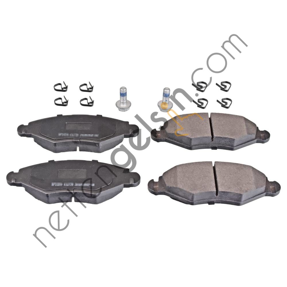 FEBI 16575 ON FREN BALATASI P206 1.4HDI 1.1 / 1.4 / 1.6 / 1.9 98> P206+ (T3E)1.4 / 1.6 06  PEUGEOT-CITROEN BİNEK FREN BALATASI