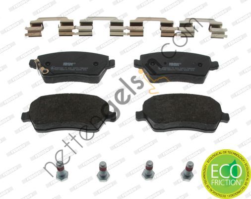 FERODO FDB4069 ON FREN BALATASI SWIFT SPLASH AGILA VAUXHALL 04>11 D10601HA0C  OPEL BİNEK FREN BALATASI (ÖN)