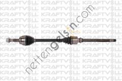 KRAFTVOLL 01010045 AKS ON SAG KOMPLE BOXER III JUMPER III DUCATO IIII (DIS FREZE:35 IC FREZE:41 BOY: 1140MM) PUMA 22DT 120BG 130CV &sol; PUMA C81 110BG C96 130BG &sol; 2,3JTD ABSSIZ  FIAT BİNEK AKS MİLİ
