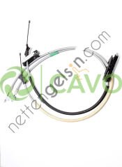 CAVO 4602 730 EL FREN TELI ARKA ORTA (SAG / SOL) FOCUS / FOCUS SW 98>01 (KAMPANALI) UZUNLUK: 2X1480 / 1320  FORD BİNEK EL FREN HALATI