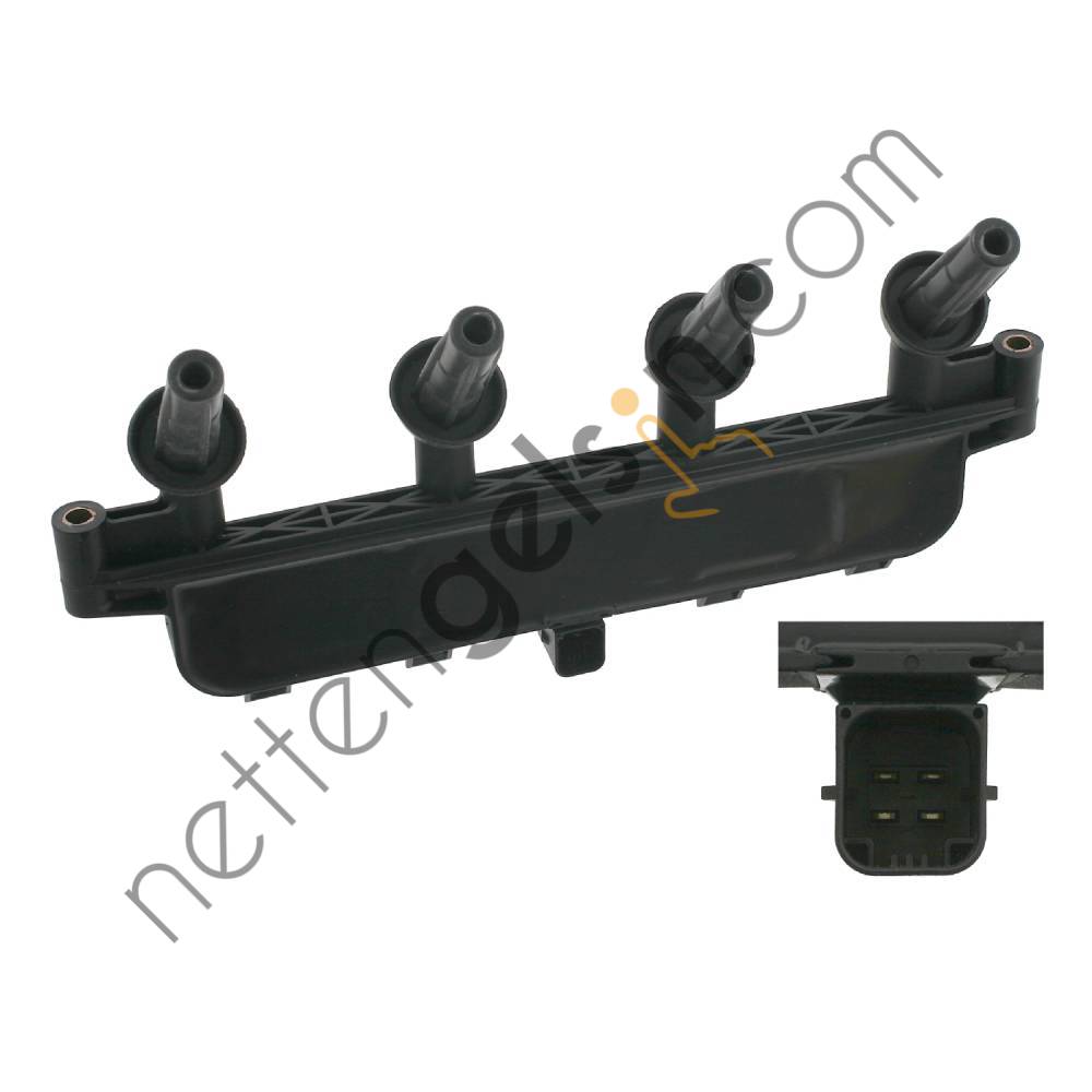 SWAG 62924996 ATESLEME BOBINI BERLINGO XSARA P306 PARTNER TU3JP (1,4 8V) P106 P206 P30  PEUGEOT-CITROEN BİNEK ATEŞLEME BOBİNİ