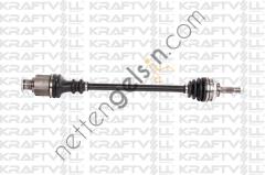 KRAFTVOLL 01010011 AKS ON SAG MEGANE I ABSLI 96>02 IC FREZE 23-DIS FREZE 21-UZUNLUK 752-ABS HALKA SAYISI 44  RENAULT BİNEK AKS MİLİ