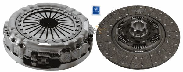 SACHS 3400 700 535 DEBRIYAJ SETI MERCEDES ACTROS MP4-MP5-AROCS EURO 6 400MM (BASKI+IC+DIS BALATA) OM471-OM473  MERCEDES AĞIR VASITA DEBRİYAJ SETİ