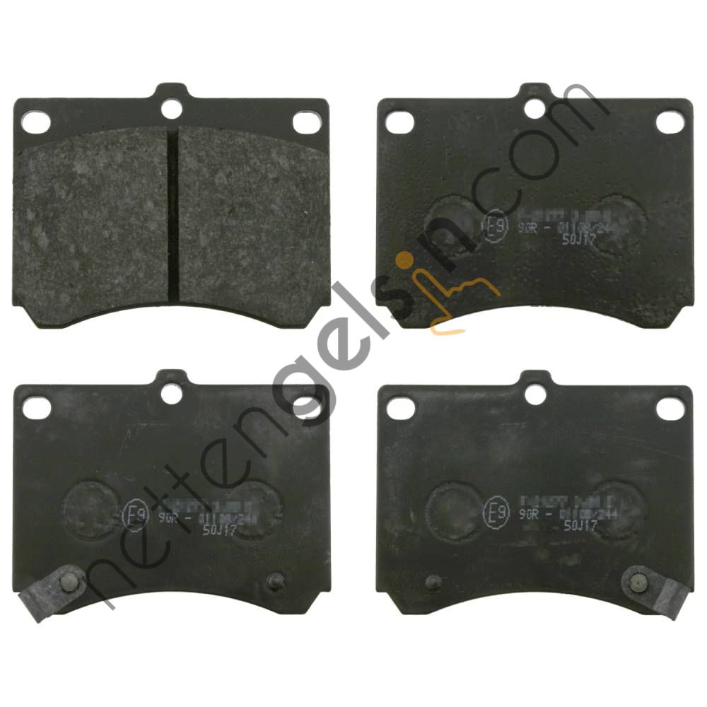 BLUEPRINT ADM54227 ON FREN BALATASI 323 89->95 BG-W/323 94->98 BA/MX3  MAZDA BİNEK FREN BALATASI