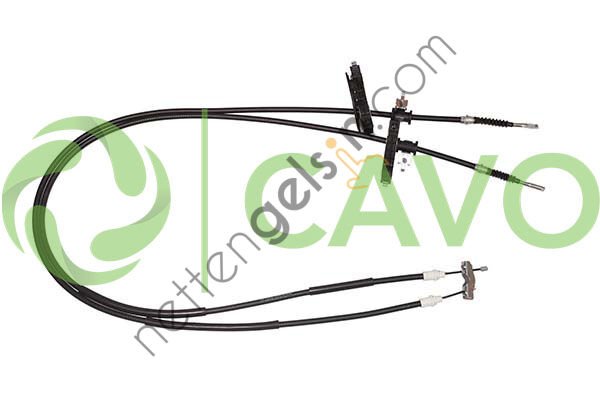 CAVO 4602 696 EL FREN TELI ARKA ORTA (SAG / SOL) FOCUS 98>03 (DISK FREN) UZUNLUK:2 X 1765 / 1585  FORD BİNEK EL FREN HALATI