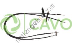 CAVO 4602 696 EL FREN TELI ARKA ORTA (SAG / SOL) FOCUS 98>03 (DISK FREN) UZUNLUK:2 X 1765 / 1585  FORD BİNEK EL FREN HALATI
