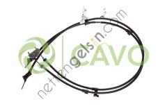 CAVO 4602 825 EL FREN TELI ARKA ORTA (SAG / SOL) FOCUS III 11 /> (KAMPANALI) UZUNLUK: 1546 / 1436+1463 / 1356  FORD BİNEK EL FREN HALATI