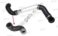 IBRAS 35095 TURBO HORTUMU KUCUK METAL PARCA HARIC BMW X3 E83  BMW BİNEK TURBO HORTUMU