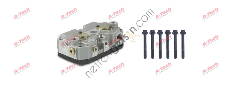 A-TECH 409.01.1210 KOMPRESOR SILINDIR KAPAGI KOMPLE (86MM) - IVECO / STRALIS - EUROTECH - EUROSTAR - EUROPOLIS CIFT SILINDIR  IVECO AĞIR VASITA MOTOR SILINDIR KAPAGI