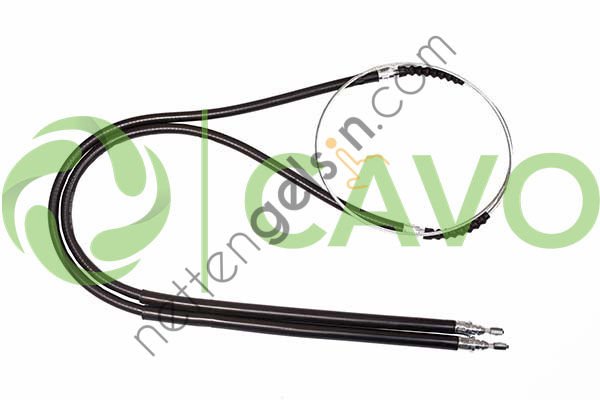 CAVO IT1102 626 EL FREN TELI ARKA BOXER II JUMPER II DUCATO II ARKA DISK FREN BOY:2712 / 2*890MM (03 06)  FIAT BİNEK EL FREN HALATI