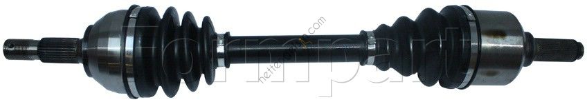FORMPART 21380070/S AKS SOL KOMPLE P407 (DIS FREZE:25, IC FREZE: 24, BOY: 610MM ) DW10BTED4(2,0HDI 16V) -EW12J4(2,2 16V)  PEUGEOT-CITROEN BİNEK AKS MİLİ