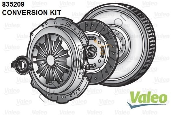 VALEO 835209 VOLANT+DEBRIYAJ SET CADDY PASSAT GOLF V A3 JETTA SUPERB BJB BLS BXE BKC 1,9 TDI GOLF VI A3 CAYB CAYC SABIT GOBEK (T5 ICIN UYUMLU DEGIL)  VW-AUDI-SEAT-SKODA BİNEK DEBRİYAJ SETİ