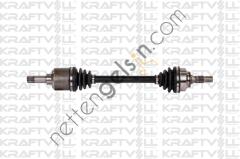 KRAFTVOLL 01010056 AKS ON SOL KOMPLE (DIS FREZE:25 IC FREZE:24 BOY: 625MM) P307 C4 DV4TD (1,4 HDI) P307 PICASSO PARTNER TEPE BERLINGO III DV6 (1,6HDI) P307 TU5JP4 (1,6 16V)  PEUGEOT-CITROEN BİNEK AKS MİLİ