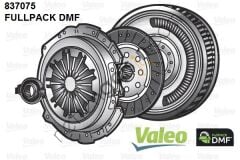 VALEO 837075 DMF VOLANT+DEBRIYAJ SETI+RULMAN VW CADDY III GOLF VI JETTA III 10> PASSAT 09> TOURAN 10> T6 T7 10> 1.6 / 2.0TDI  VW-AUDI-SEAT-SKODA BİNEK DEBRİYAJ SETİ