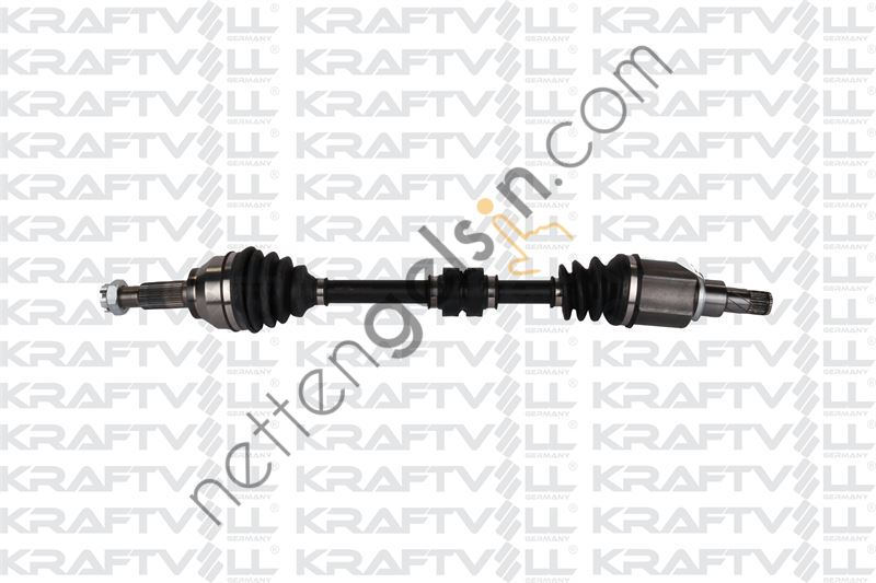 KRAFTVOLL 01010106 ON AKS KOMPLE SOL NISSAN QASHQAI 1,6 2007-2012 OTOMATIK VITES (J10 KASA)  NISSAN BİNEK AKS MİLİ