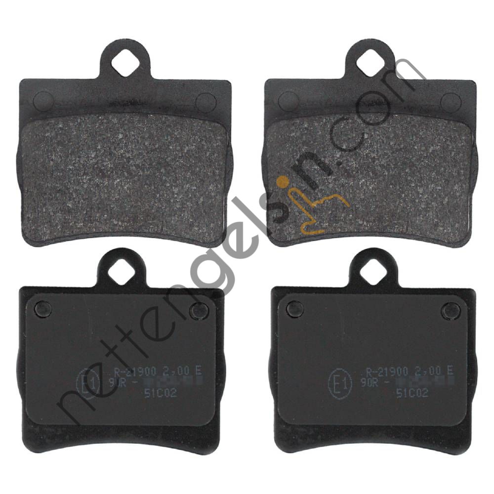 SWAG 10916152 FREN BALATASI ARKA C-CLASS W202 94>00  MERCEDES BİNEK FREN BALATASI