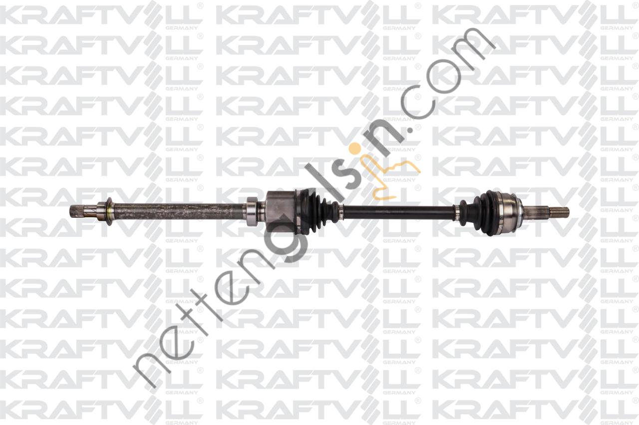 KRAFTVOLL 01010104 AKS ON SAG KOMPLE KADJAR 1.5DCI 2015->  RENAULT BİNEK AKS MİLİ
