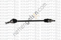 KRAFTVOLL 01010105 AKS KOMPLE ON SAG NISSAN QASHQAI J10 KASA 1.6 BENZINLI 2007-2013 OTOMATIK VITES J10 KASA  NISSAN BİNEK AKS MİLİ