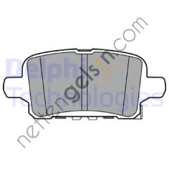 DELPHI LP3372 ARKA FREN BALATASI OPEL INSIGNIA B 17" 18->  OPEL BİNEK FREN BALATASI