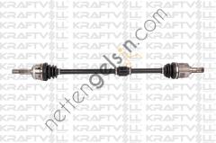 KRAFTVOLL 01010100 AKS KOMPLE ON SAG HYUNDAI ACCENT ERA 1.4 1.6 2006-> BENZINLI (DIS FREZE:25 IC FREZE 25 UZUNLUK:924)  HYUNDAI BİNEK AKS MİLİ