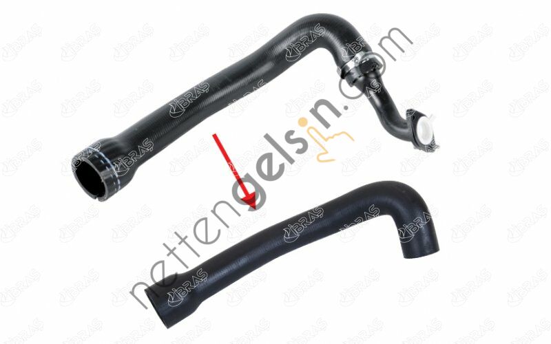 IBRAS 14999 TURBO HORTUMU METAL PARCA HARIC DOBLO 1,3 MULTIJET YM 09->  FIAT BİNEK TURBO HORTUMU