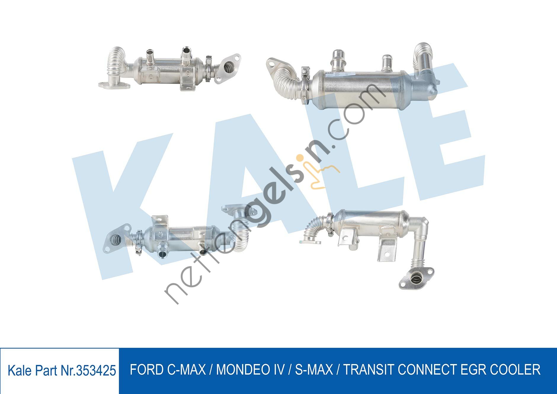 KALE 353425 EGR SOGUTUCU FORD C-MAX 05<07 - FOCUS II 05<12 MONDEO IV 07<15 S-MAX 07<10 CONNECT 1.8 TDCI  FORD BİNEK