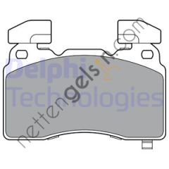 DELPHI LP3366 ON FREN BALATASI 18'' OPEL INSIGNIA B 17>  OPEL BİNEK FREN BALATASI