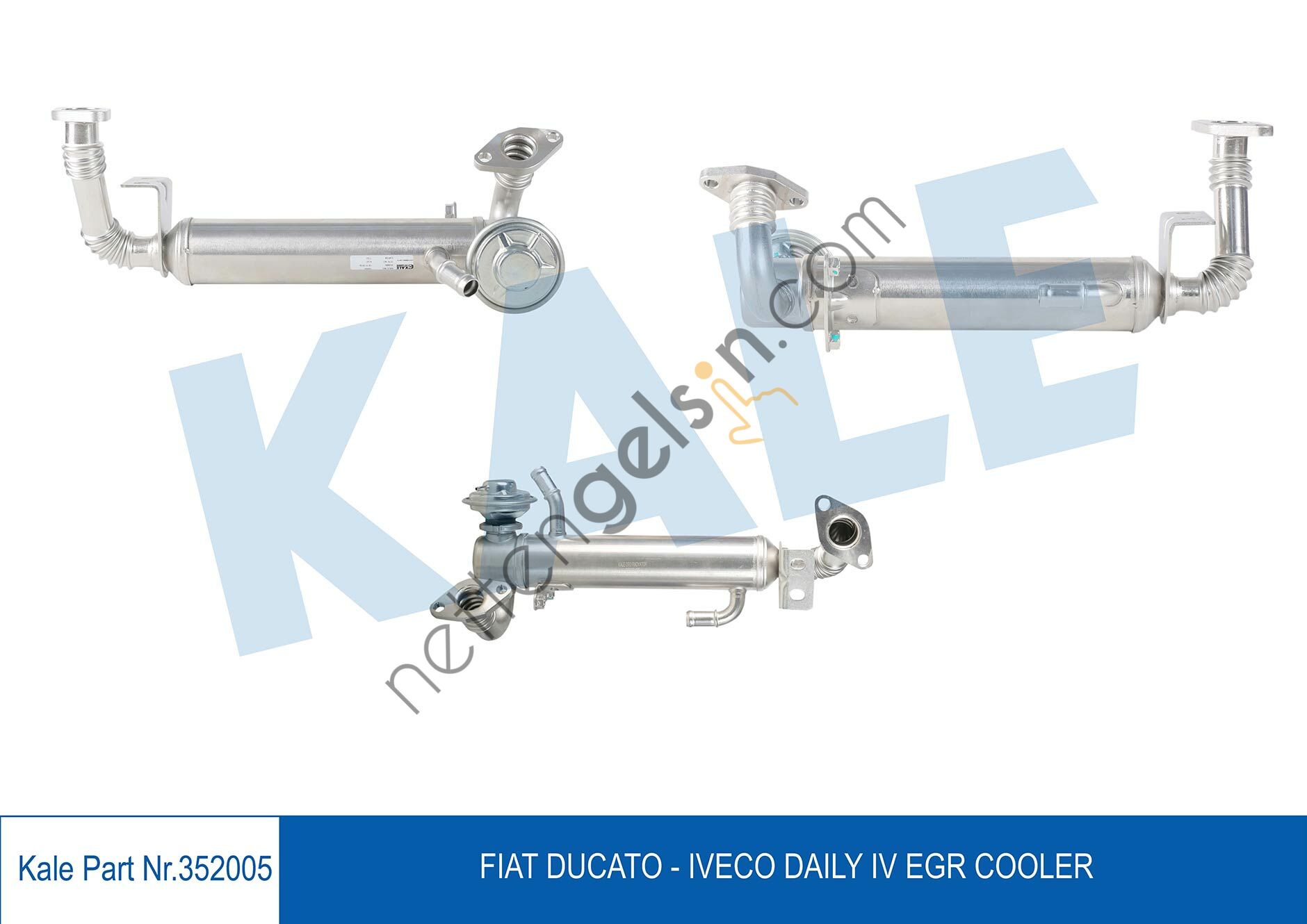 KALE 352005 EGR VALFI DUCATO 2,3 JTD 2002> 2,3 D 2006> IVECO DAILY IV 2006 2011  FIAT BİNEK EGR VALFİ