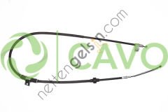 CAVO 3302 671 EL FREN TELI ARKA SOL MITSUBISHI ASX 2010> (2 CEKER+4 CEKER)  MITSUBISHI BİNEK EL FREN HALATI