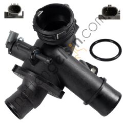 FEBI 108840 TERMOSTAT 95 °C (OM651) W204 08>14 C218 14>17 W212 09>15 W221 11>13 W222 14>17 R172 12> X218 14>17 W166 15>18 VITO W639 10> W447 14> SPRINTER 09>  MERCEDES BİNEK TERMOSTAT