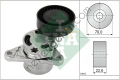 INA 534070910 KAYIS GERGI RULMANI (KUTUKLU) W205 18> C257 18> W213 16> W222 16>  MERCEDES BİNEK