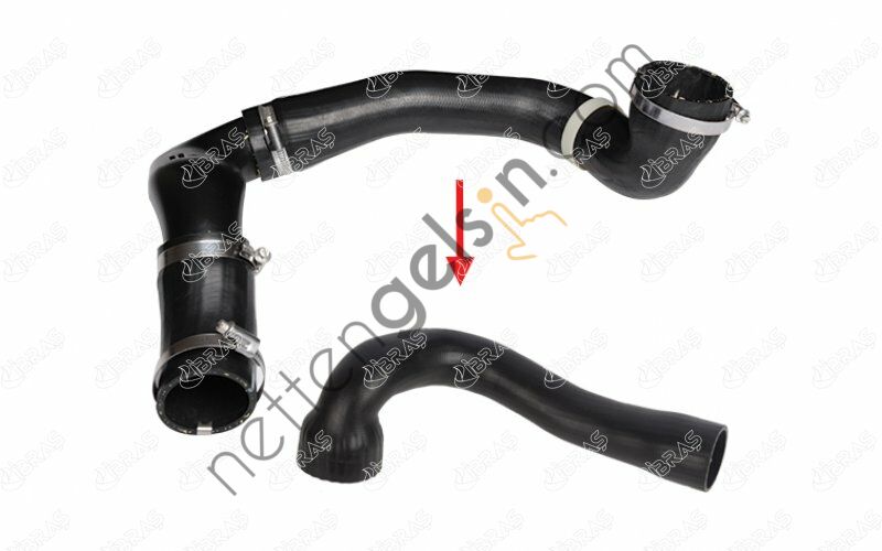 IBRAS 34857 TURBO HORTUMU BUYUK (PLASTIK PARCA HARIC) FREELANDER 2 06>14  LAND ROVER BİNEK TURBO HORTUMU