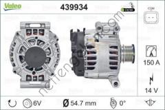 VALEO 439934 ALTERNATOR 308 II-3008-508 II-5008-C4 PICASSO II 1.6THP  PEUGEOT-CITROEN BİNEK ALTERNATÖR KOMPLE