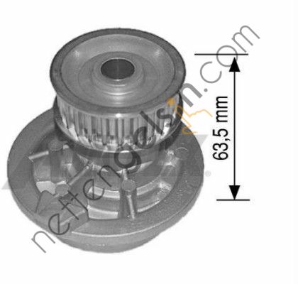 AIRTEX AX:1448 DEVİRDAİM OPEL AST.F/VEC.A/OMG.A 93- 1.8/2.0 8V 1334054 OPEL