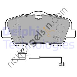 DELPHI LP3292 FREN BALATASI ARKA HYUNDAI H350 04/2015 >  HYUNDAI BİNEK FREN BALATASI