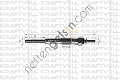 KRAFTVOLL 05030100 KIZDIRMA BUJISI 12 V AVENSIS-COROLLA-LITE-ACE 1.8D-2.0D-TOYOTA, DAİHATSU, HİNO (KOMATSU NT10 VE NT11  TOYOTA BİNEK BUJİ