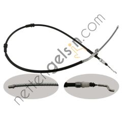 SWAG 30936712 EL FREN TELI ARKA SAG / SOL AMAROK PIKAP 11> (1594 / 1287) 2H0609721B (CAVO 7002 714 EŞDEĞERİ) VW-AUDI-SEAT-SKODA BİNEK EL FREN HALATI