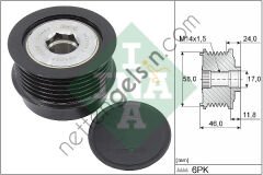 INA 535035510 ALTERNATOR RULMANI CHRYSLER VOYAGER IV 02<08  CHRYSLER BİNEK ALTERNATÖR KASNAĞI