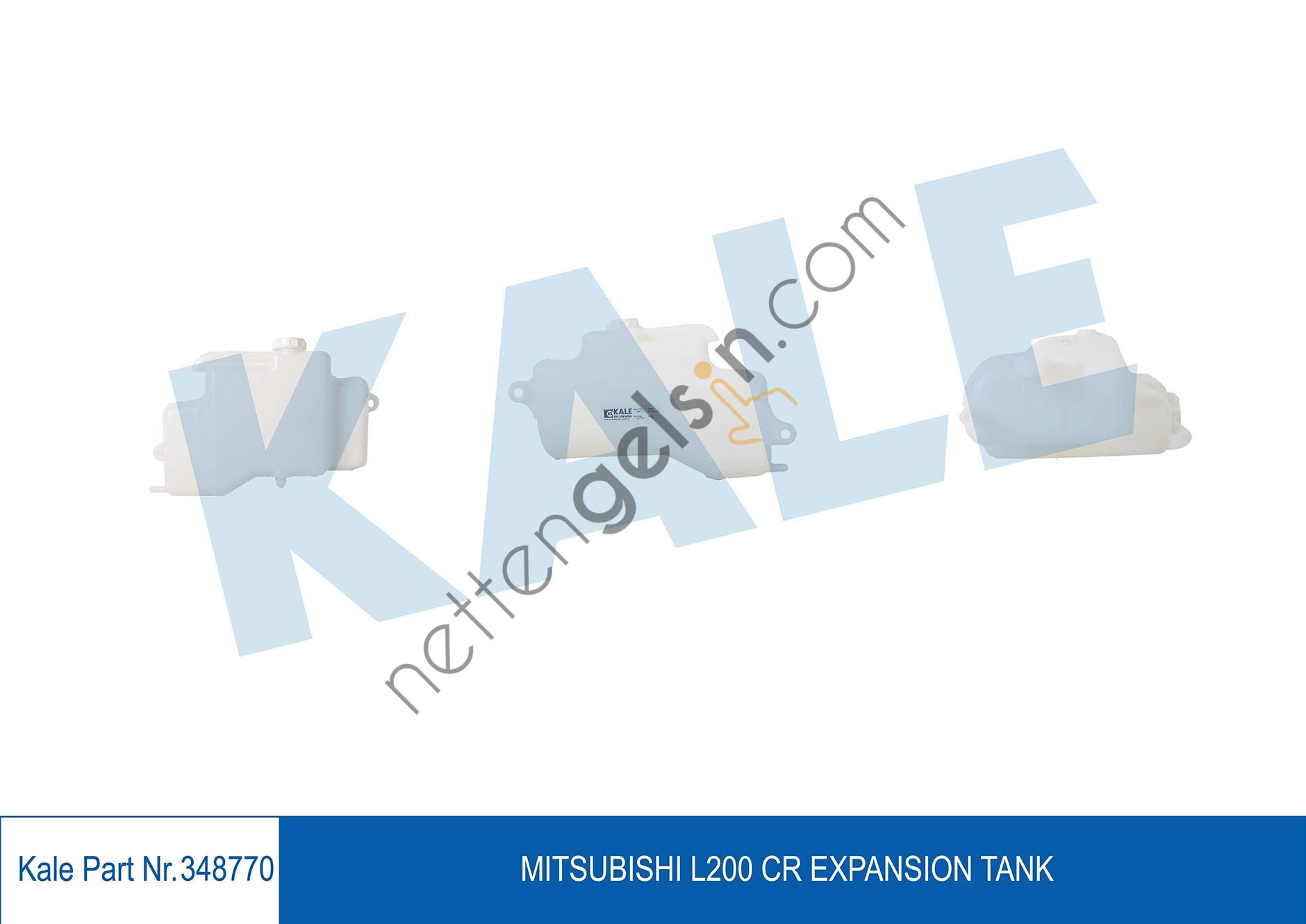 KALE 348770 RADYATOR YEDEK SU DEPOSU MITSUBISHI L200 CR 2006 -> (KAPAKLI) GENLESME TANKI  MITSUBISHI BİNEK YEDEK SU DEPOSU
