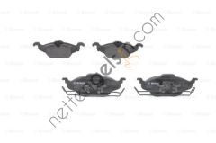 BOSCH 0986424456 ON FREN BALATASI ASTRA F - ASTRA G - ZAFIRA 98-05 ( KUCUK TIP ) ( GDB1351 )  OPEL BİNEK FREN BALATASI