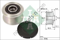 INA 535029810 ALTERNATOR RULMANI (7 KANALLI) NISSAN NAVARA 2,3 MOTOR D23 KASA 2015>  NISSAN BİNEK ALTERNATÖR GERGİ RULMANI