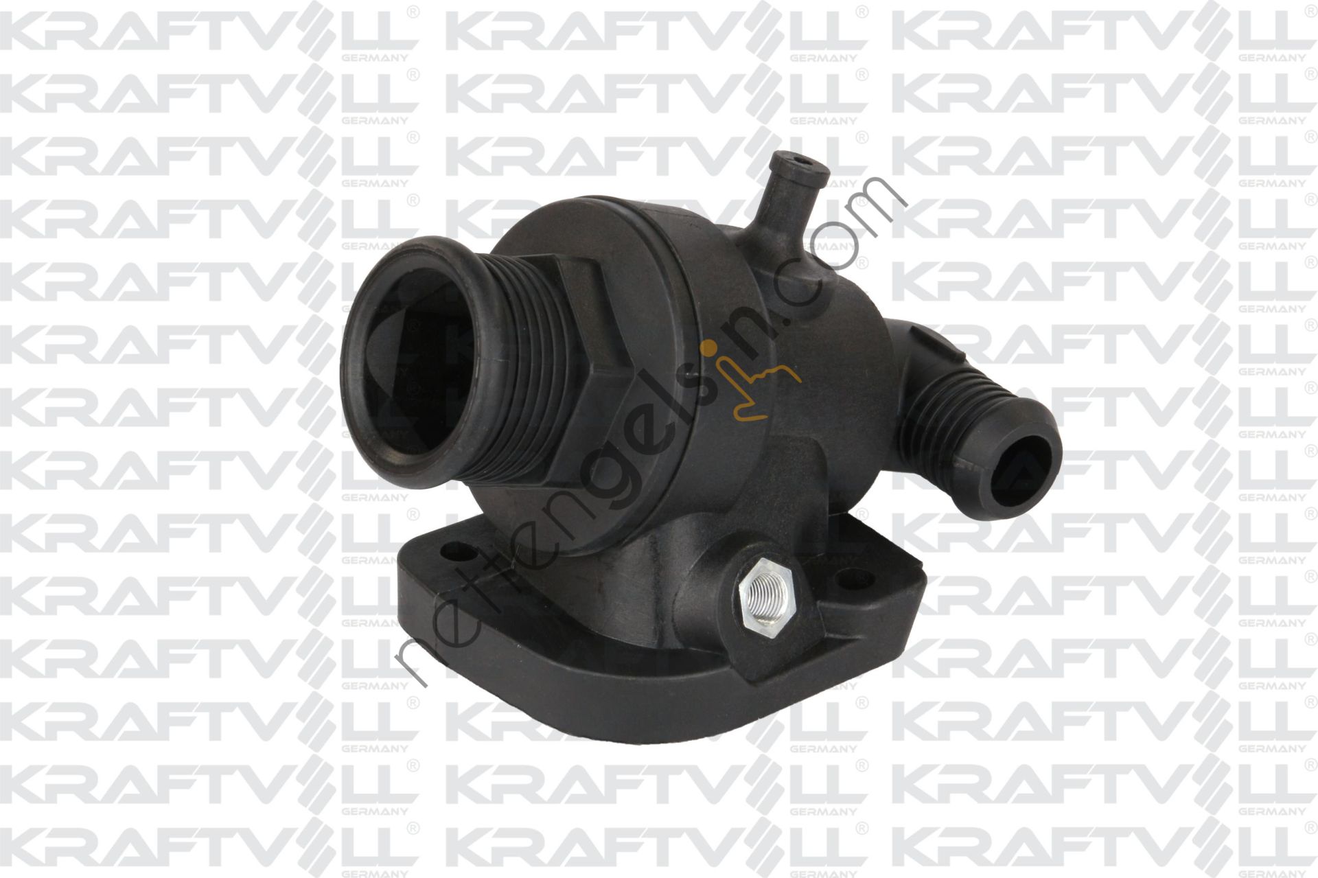 KRAFTVOLL 08100017 TERMOSTAT GOVDESI BAKALIT TRANSIT M15 2.5D 93>  FORD BİNEK TERMOSTAT FLANSI