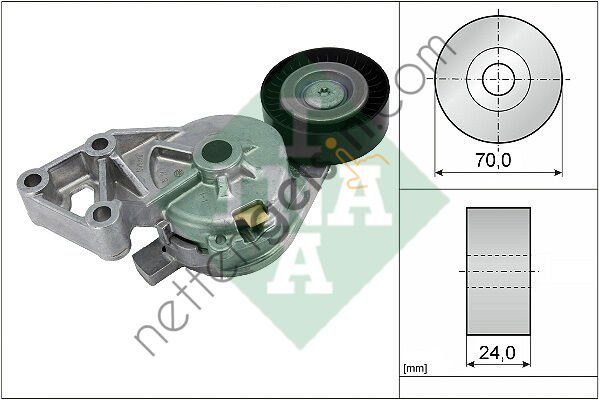 INA 534013230 GERGI KOMPLE GOLF IV V BORA BEETLE SHARAN T5 T6 A3 ALTEA LEON TOLEDO OCTAVIA AJM ALH ANU ARL ASZ ATD AUY AXA AXB AXC AXR BEW BTB 96>16  VW-AUDI-SEAT-SKODA BİNEK V KAYIŞ GERGİ RULMANI