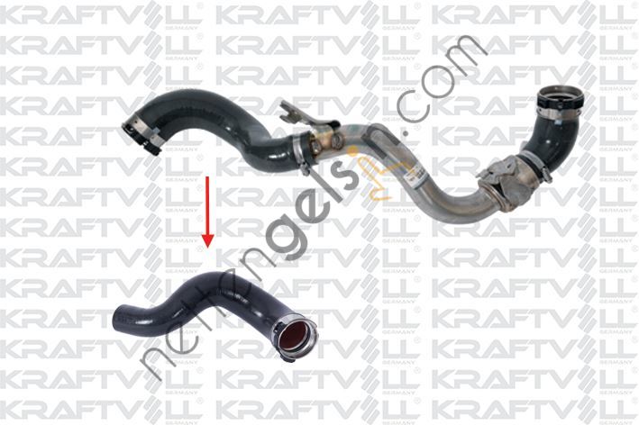 KRAFTVOLL 10032553 TURBO HORTUMU BUYUK METAL BORU HARIC RENAULT TRAFIC III 1.6 DCI OPEL VIVARO B 1.6 DCI  RENAULT BİNEK TURBO HORTUMU
