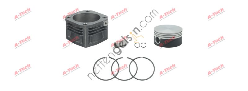 A-TECH 324.01.2810 KOMPRESOR SILINDIR GOMLEK SETI MERCEDES ACTROS MP2-MP3 OM541-542  MERCEDES AĞIR VASITA KOMPRESOR GOMLEK