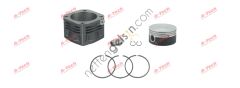 A-TECH 324.01.2810 KOMPRESOR SILINDIR GOMLEK SETI MERCEDES ACTROS MP2-MP3 OM541-542  MERCEDES AĞIR VASITA KOMPRESOR GOMLEK